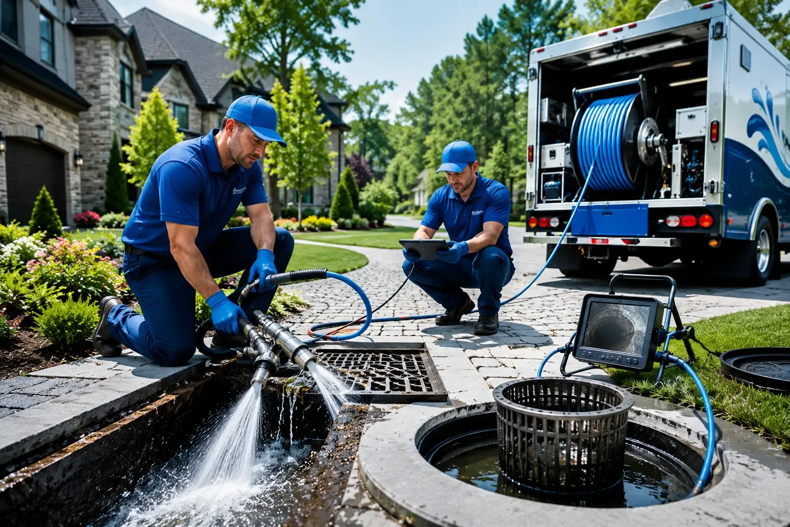 Local outdoor drain cleaning professionals in Spring Lake, MI